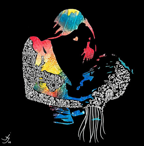 Amour détaché von Julien Hayot, Malerei kaufen auf Singulart