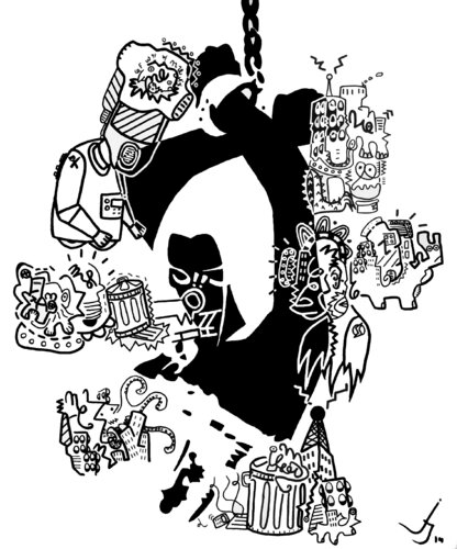 Unleashed aura von Julien Hayot, Malerei kaufen auf Singulart