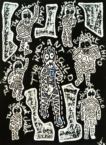 The radiant child von Julien Hayot, Werk auf Papier kaufen auf Singulart