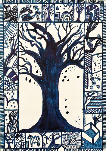 L'automne di Julien Hayot, Opera su carta in vendita su Singulart