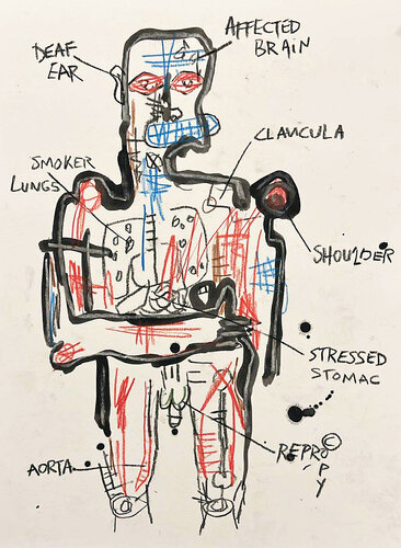 untitled von Julien Hayot, Zeichnungen kaufen auf Singulart