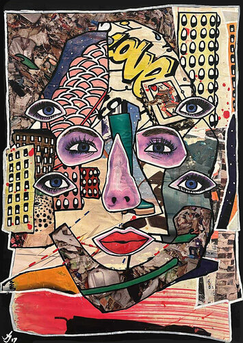 Urban sight by Julien Hayot, 종이 for Sale on Singulart