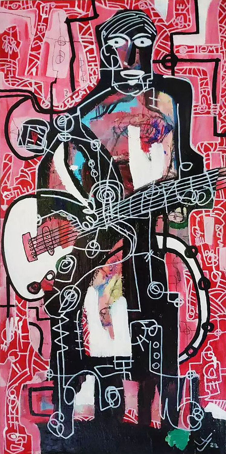 The guitarist Julien Hayot
