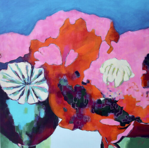 Poppy van Pascale White, Schilderij te koop op Singulart