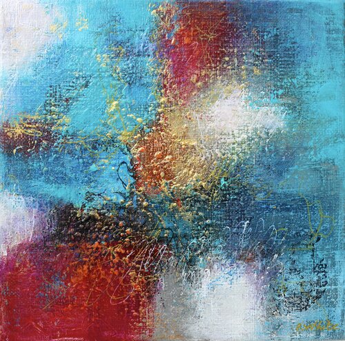 Fireworks di Pascale White, Pittura in vendita su Singulart