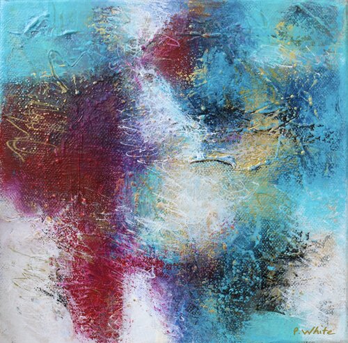 Fireworks2 by Pascale White, Painting for Sale on Singulart