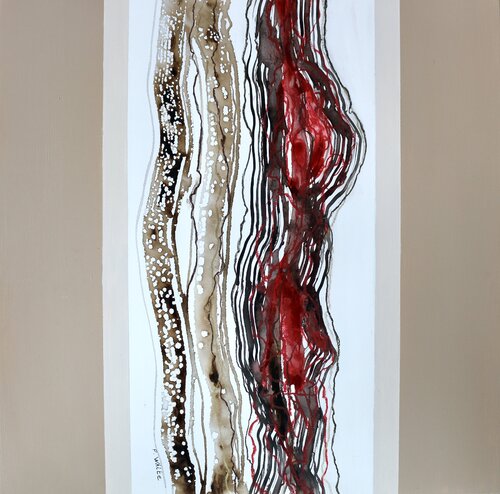 Encre et Pastel #2 di Pascale White, Pittura in vendita su Singulart