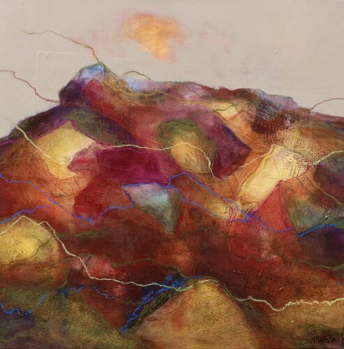 Path to serenity von Pascale White, Malerei kaufen auf Singulart