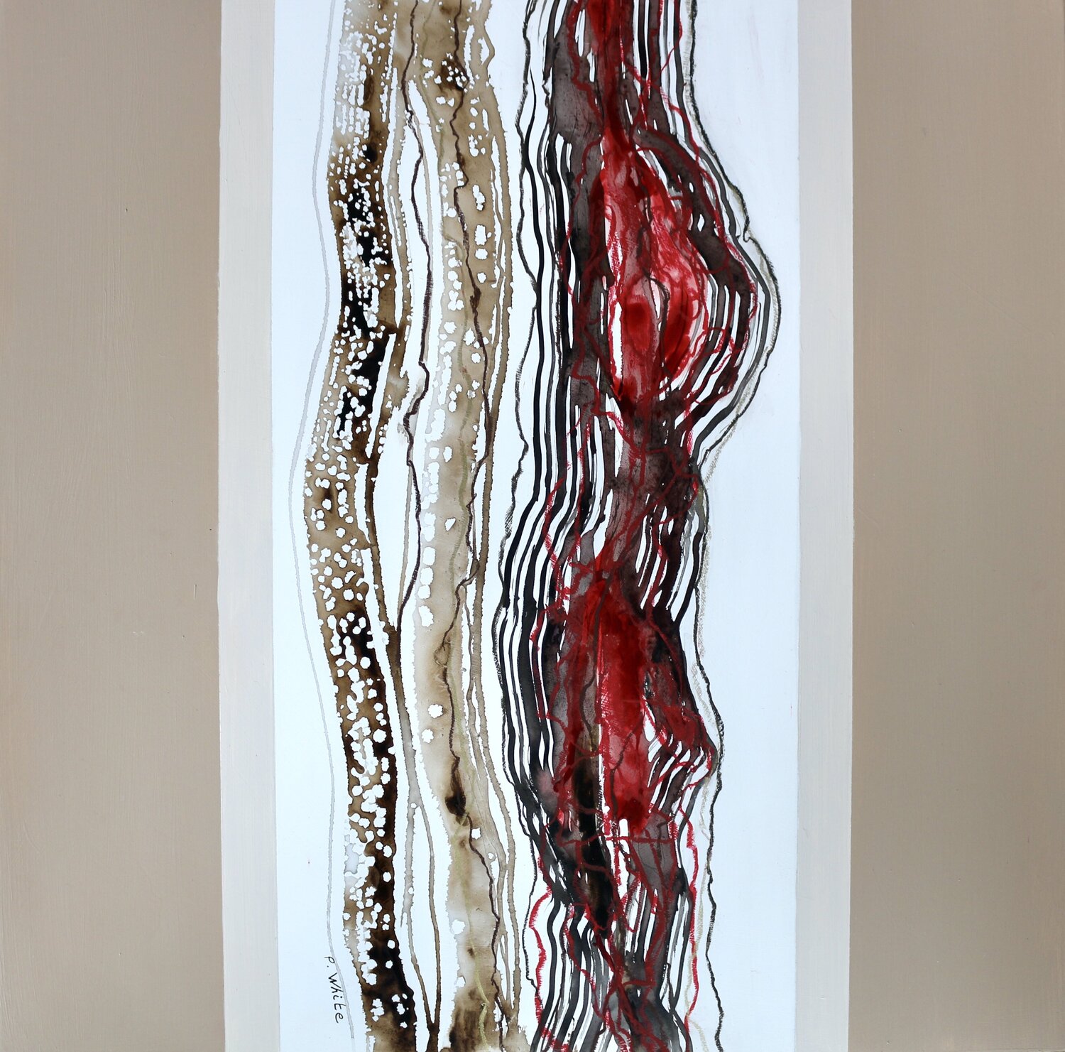 Encre et Pastel #2 Pascale White