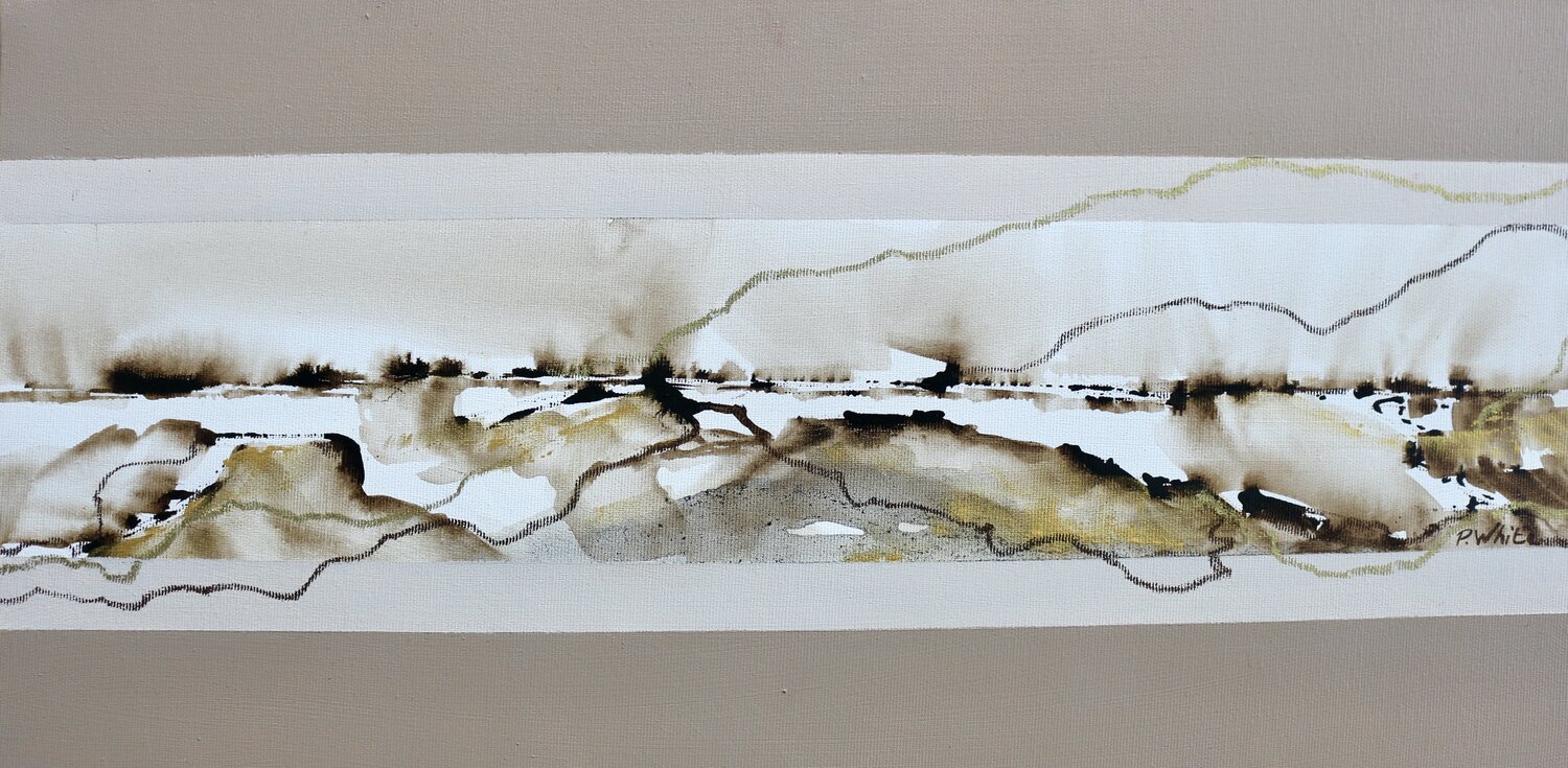 Encres noires et rouges Pascale White