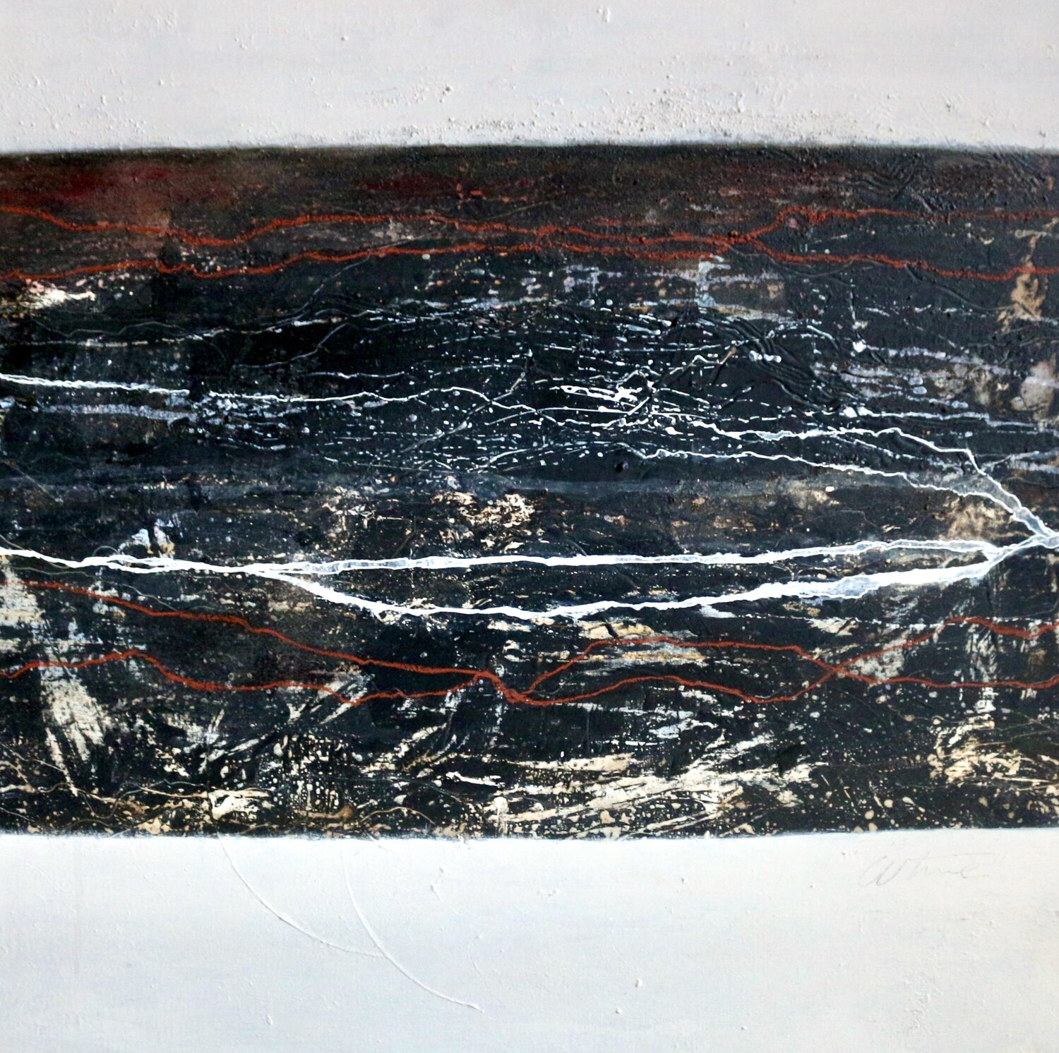 When the river gets dark Pascale White