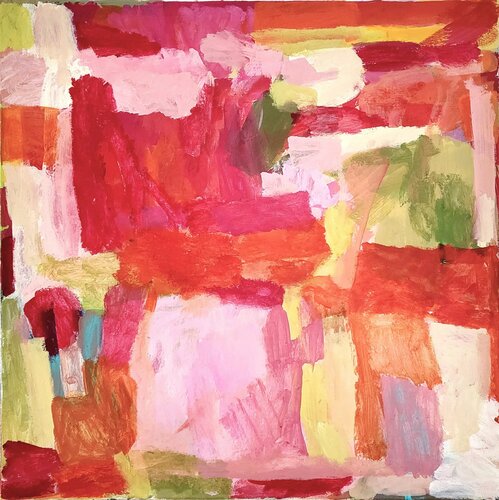 red by Diana Krinninger, 회화 for Sale on Singulart