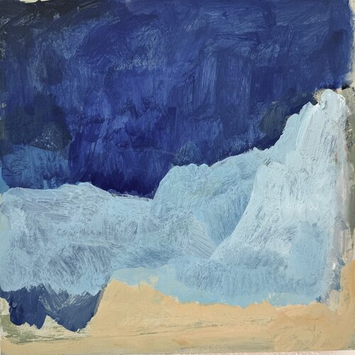 Blue motion by Diana Krinninger, 회화 for Sale on Singulart