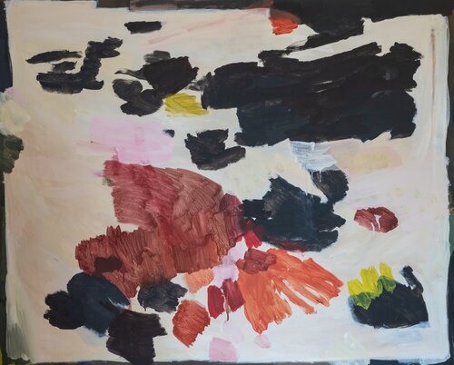 Abstract lanfscape van Diana Krinninger, Schilderij te koop op Singulart