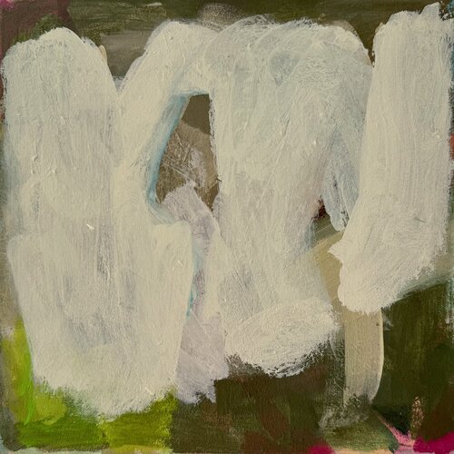 minimalistisches Gemälde in Naturtönen de Diana Krinninger, Pintura a la venta en Singulart