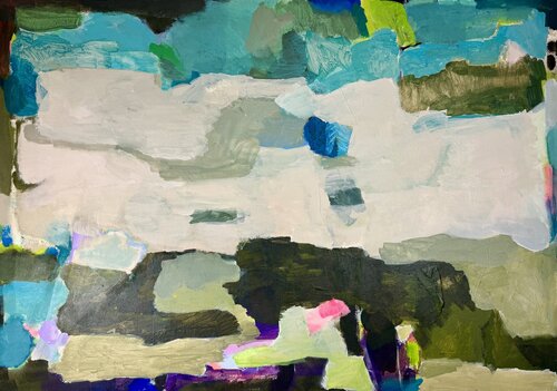 Summervibes by Diana Krinninger, 회화 for Sale on Singulart