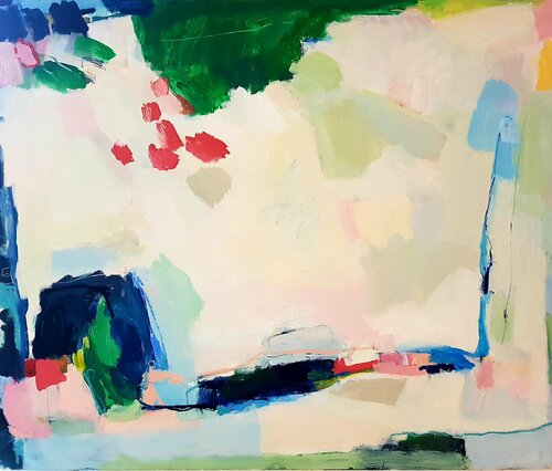 ohne Titel, abstraktes Bild van Diana Krinninger, Schilderij te koop op Singulart