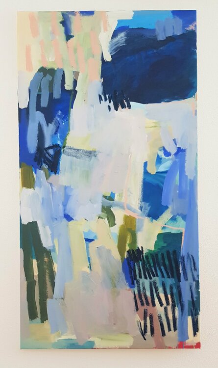 all about, farbiges abstraktes Bild Diana Krinninger