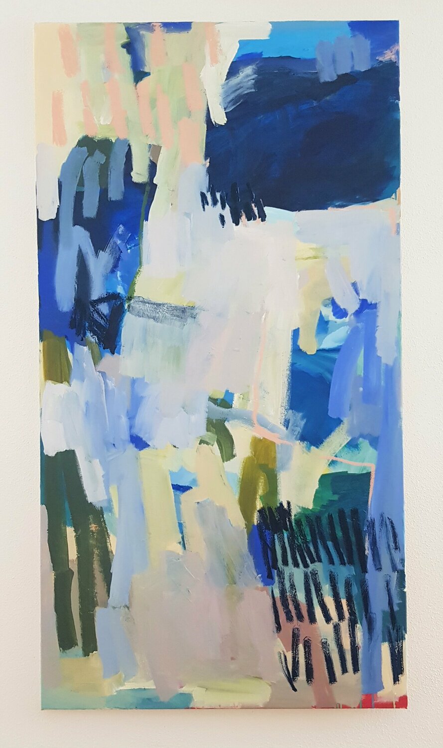 all about, farbiges abstraktes Bild Diana Krinninger
