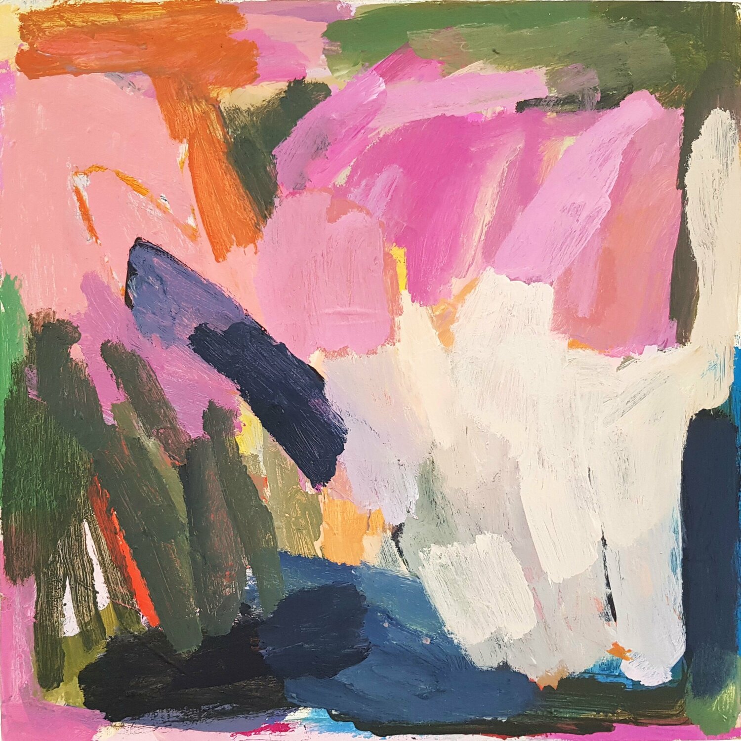 abstrakte Blumen Diana Krinninger