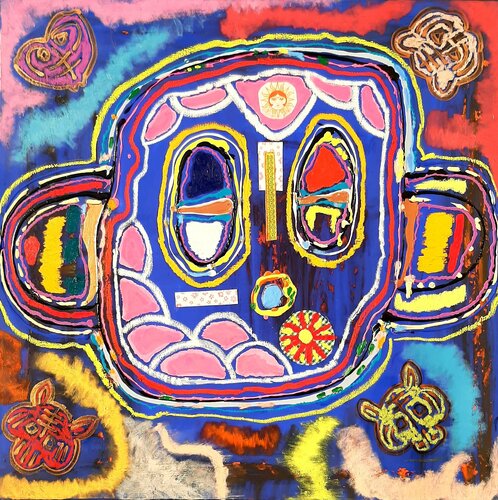 Big Head de Kaweh Agah, Pintura a la venta en Singulart