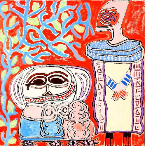 Magi de Kaweh Agah, Pintura a la venta en Singulart