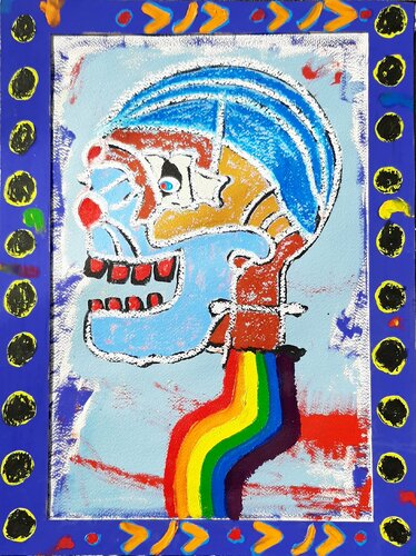 Schmerzerfüllte Hoffnung by Kaweh Agah, Work on Paper for Sale on Singulart