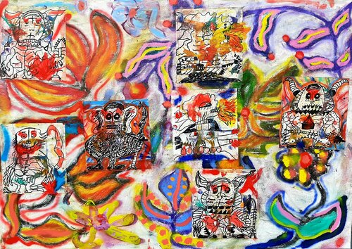 The Wall III von Kaweh Agah, Malerei kaufen auf Singulart