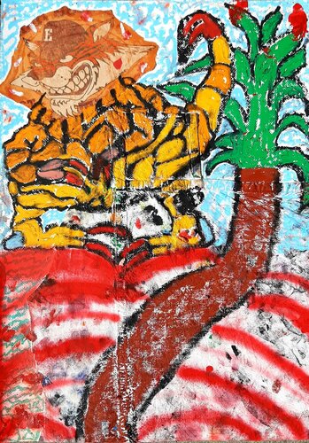 Pradator by Kaweh Agah, Work on Paper for Sale on Singulart