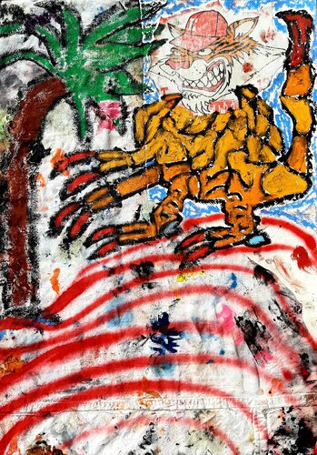 Pradator II by Kaweh Agah, Work on Paper for Sale on Singulart