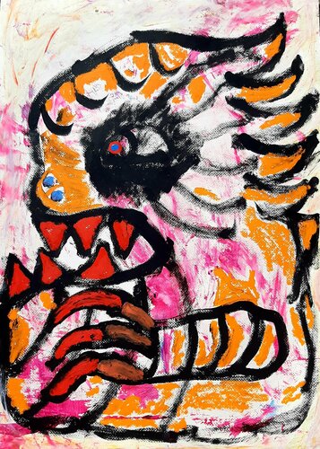 Der Dunkelheit folgt das Licht by Kaweh Agah, Work on Paper for Sale on Singulart