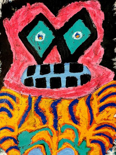 Doomed II par Kaweh Agah, Œuvre sur papier en vente sur Singulart