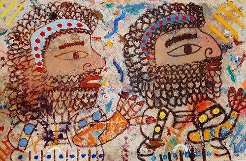 Die Unsterblichen II de Kaweh Agah, Pintura a la venta en Singulart