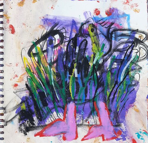 Untitled 4 par Kaweh Agah, Dessin en vente sur Singulart