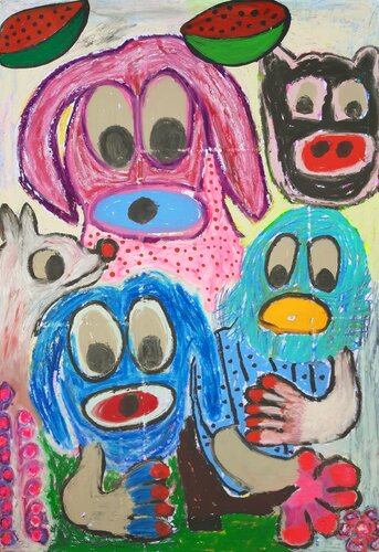 Sweeties II von Kaweh Agah, Malerei kaufen auf Singulart