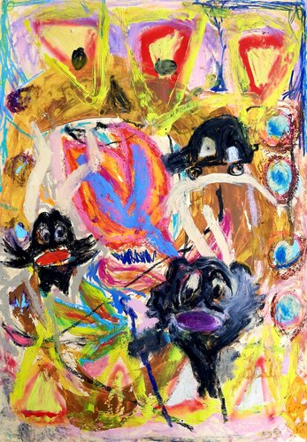 Sweeties IV di Kaweh Agah, Pittura in vendita su Singulart