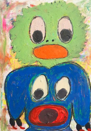 Sweet Monster II von Kaweh Agah, Malerei kaufen auf Singulart