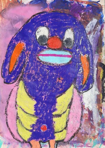 Sweety Bat van Kaweh Agah, Schilderij te koop op Singulart