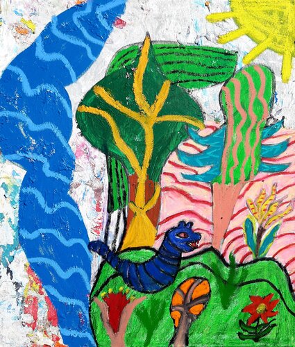 Imagination van Kaweh Agah, Schilderij te koop op Singulart