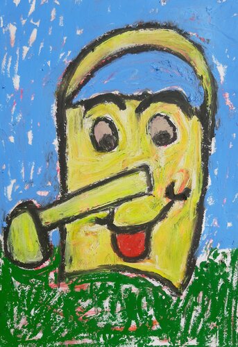 Gießkanne fröhlich nach Benutzung de Kaweh Agah, Pintura a la venta en Singulart