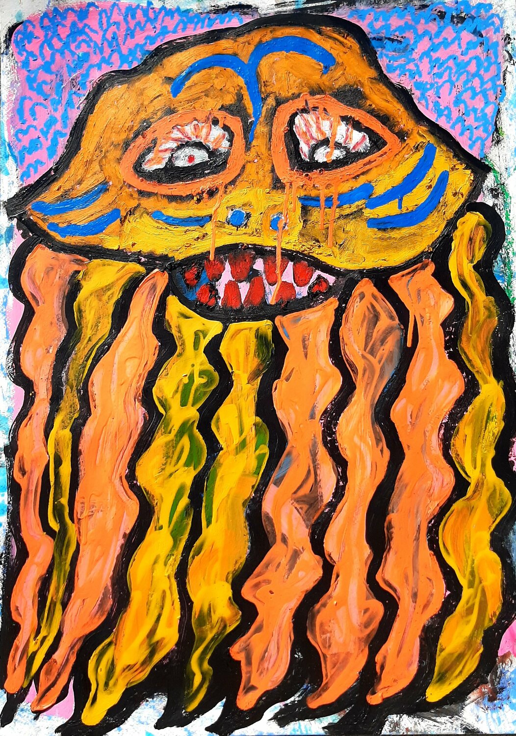 Qualle denkt II Kaweh Agah