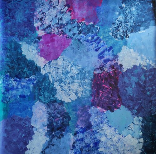 Blossoming Ocean by Vafa Majidli, Painting for Sale on Singulart