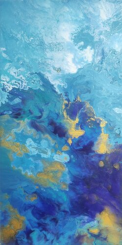 Ocean's magnificence by Vafa Majidli, Painting for Sale on Singulart