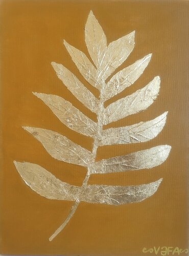 Leaf of abundance by Vafa Majidli, Painting for Sale on Singulart