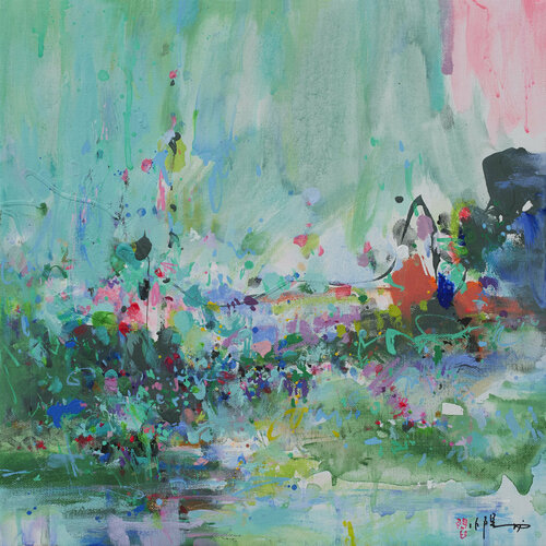After rain van Xiaoyang Galas, Schilderij te koop op Singulart