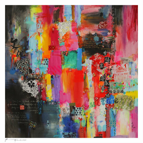 Culture - Impression d'art von Xiaoyang Galas, Druck kaufen auf Singulart