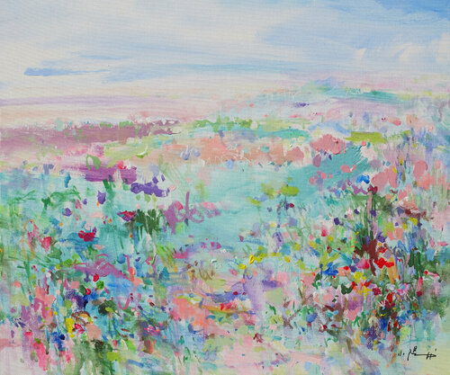 Loving Spring by Xiaoyang Galas, Painting for Sale on Singulart