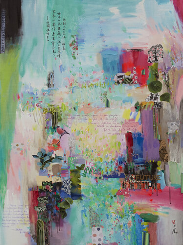 Future urban von Xiaoyang Galas, Malerei kaufen auf Singulart