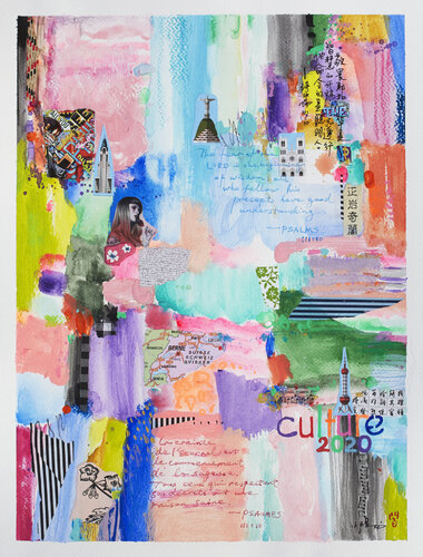 Culture 2020 by Xiaoyang Galas, 종이 for Sale on Singulart