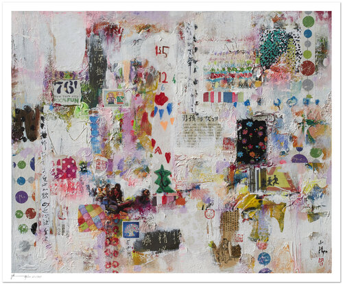 Boys and girls - Impression d'art von Xiaoyang Galas, Druck kaufen auf Singulart